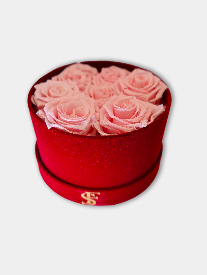 Red velvet box