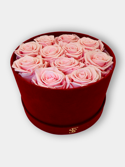 Red velvet box