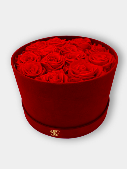 Red velvet box